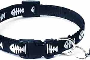 Cat Collar - Fish Design / Bell