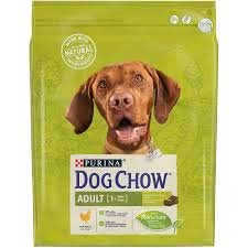 Purina Dog Chow Adult+1 Dog with Chicken , 2.5kg