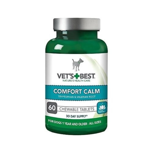 Vet's Best Comfort Calm Stress Relief 60 Chewable Tablets For Dog, 132g